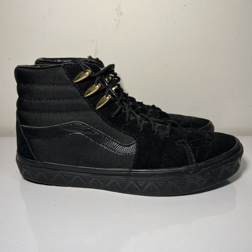 VANS Sk8-Hi x Marvel Black Panther Shoes Sneakers Men’s Size 8.5 Women Size 10